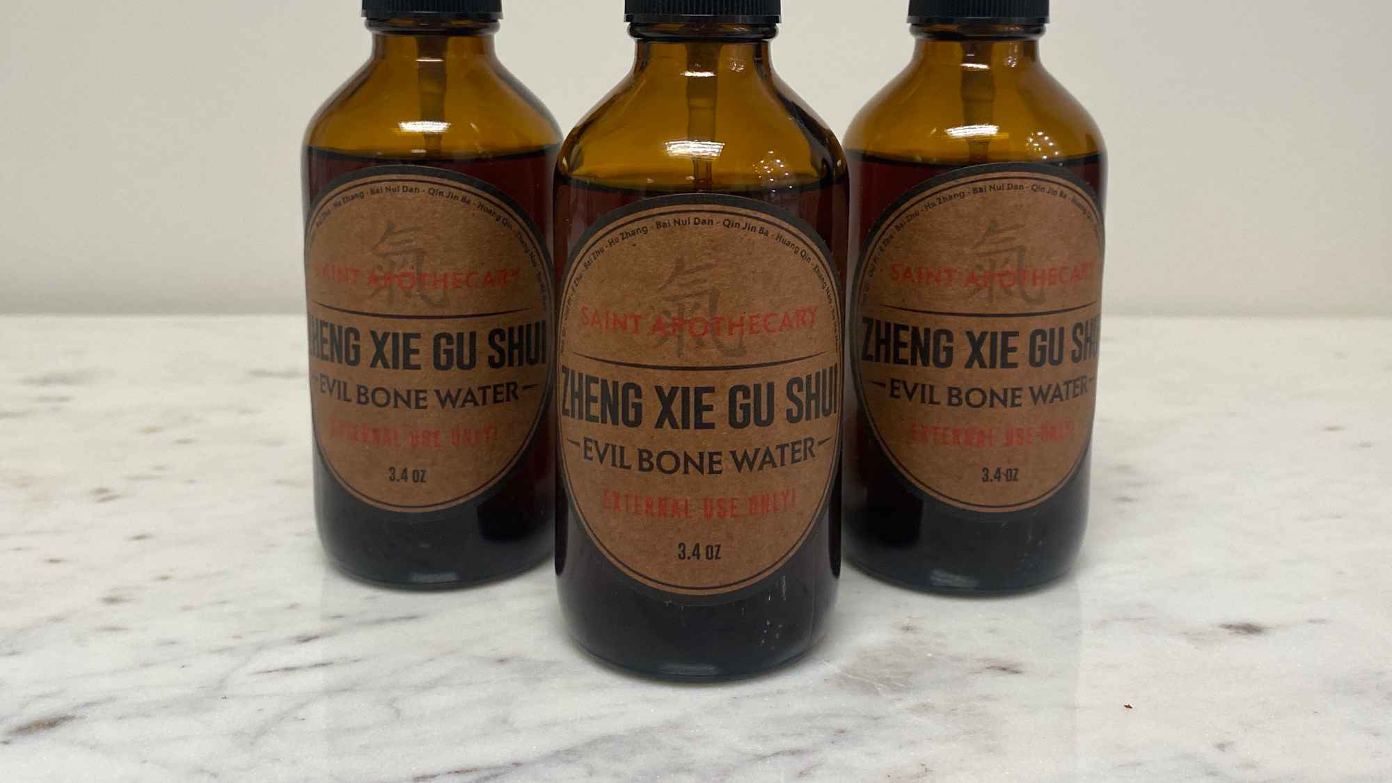 Chinese Herbal Liniment Magic for Pain Relief—Evil Bone Water